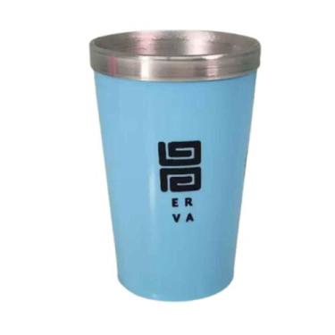 Imagem de Cuia Copo Termico Tereré Mate CALDERETA CALDERETA 300ml AZUL BEBE - Bl