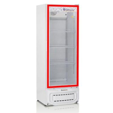 Imagem de Borracha Gaxeta Freezer Expositor Gelopar Yeti Gvr43T 64x136 Cor Cinza