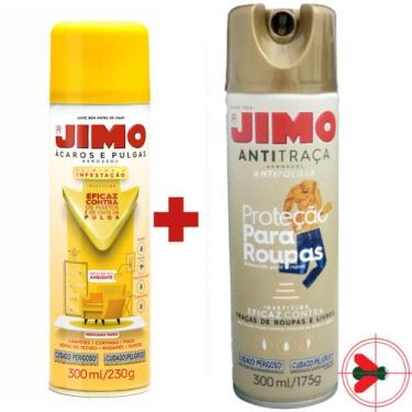 Imagem de Jimo Anti Ácaros Pulgas E Carrapatos e Anti Traça 300ml