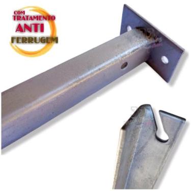 Imagem de Concertina haste grossa para fixação 45cm base - 8 unid. - JJ