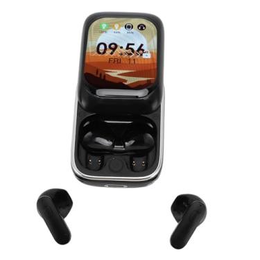 Imagem de Fones De Ouvido Sem Fio, HD Touchscreen Bluetooth Fones De Ouvido Embutido MP3 Player Com Estojo De Carregamento, Cancelamento De Ruído Fones De Ouvido Para Esporte, Treino