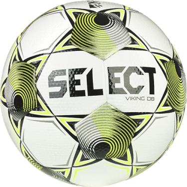 Imagem de SELECT Bola de futebol Viking DB, branco/amarelo/preto NFHS V25, tamanho 5