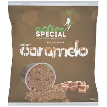 Imagem de Açúcar Special Saborizado p/ Pipoca Doce Caramelo 200g - Popcorn Show