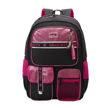 Imagem de Mochila Infantil De Costas Escolar adolescente Hello Kitty Original