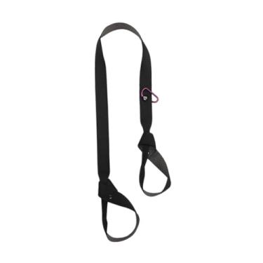 Imagem de Deevoka Mat Strap Multipluming Stretching Band, Mat Holder, ioga estilingue para esportes Fitness Fitness Gym Fitness Exercício, Preto Cinza