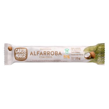 Imagem de Barra Alfarroba Coco Carob House 25g