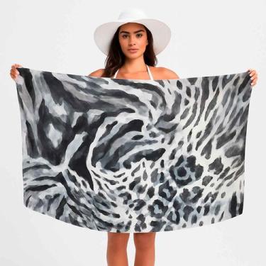 Imagem de Canga/Pareô Sublimado Animal Print 1,00x1,50m - Fera Print - Sublimate