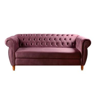 Imagem de Sofá Nobreza 3 Lugares Chesterfield Retrô Vintage Classic - Bella Deco