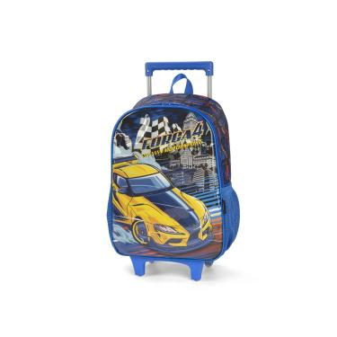 Imagem de Mochila Força 4 com Rodas Azul