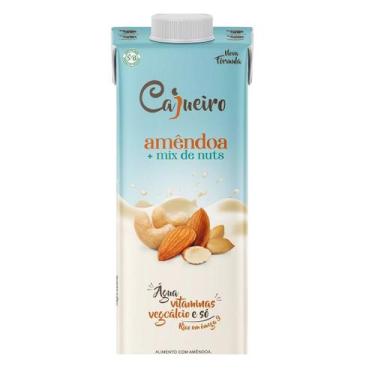 Imagem de Leite Vegetal CAJUEIRO AMÊNDOA E MIX DE NUTS 1L X 03 Unds