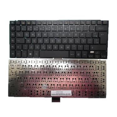 Imagem de Teclado para notebook para LG U460 UD460 14U530 14UD530 LGU46 LG14U53 BR Preto Brasileiro Sem Moldura Novo