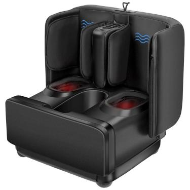 Imagem de Massageador Elétrico para Pés e Panturrilhas com Calor, COMFIER, Preto