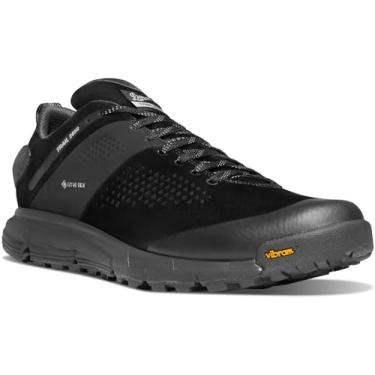 Imagem de Danner Tênis masculino Trail 2650 impermeável de 7,6 cm para caminhada – Cabedal de couro e tecido durável com forro Gore-Tex respirável e sola de tração vibram, sombra preta – 11,5 D