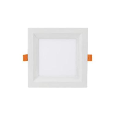 Imagem de Luminária Painel Led Lux 6W Quadrado Recuado Embutir-Taschib - Taschib