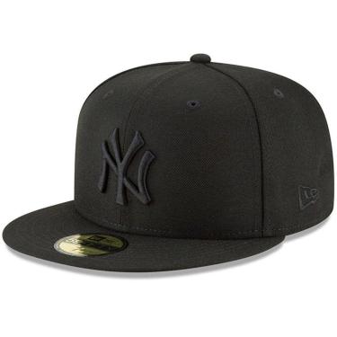 Imagem de Boné New York Yankees 5950 Black on Black Fechado - New Era-Unissex