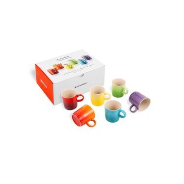 Imagem de Canecas Espresso Gift Collection 100 ml 6 Peças Colorido Le Creuset