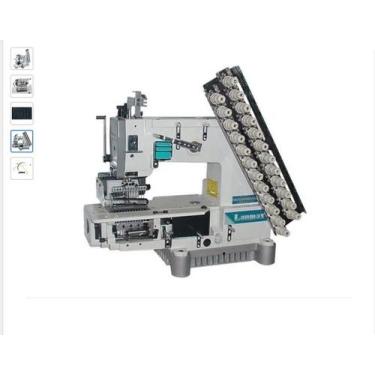 Imagem de 12 Agulhas Elastiqueira   Cilíndrica C/catraca-lANMAX LM4412, Bege, LM