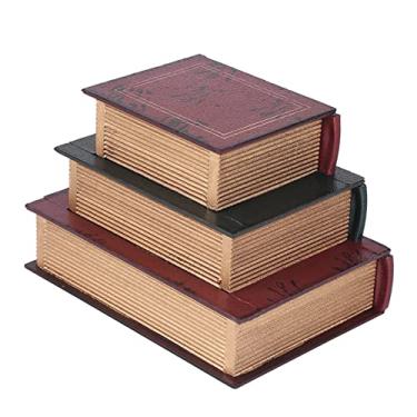 Imagem de KIMISS Elegante Caixa Organizadora de Joias Em Formato de Livro – Elegante Estojo de Armazenamento de 3 Camadas para Brincos, Colares e Pulseiras – Design Ecológico de Papelão