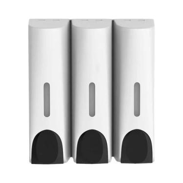 Imagem de Dispensador De Sabonete Líquido De Parede 350ml Para Chuveiro, Acessór
