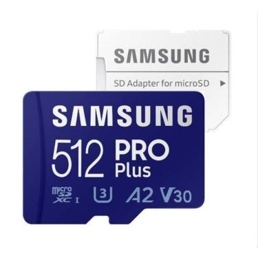 Imagem de Cartão de Memória Samsung Pro Plus 512 GB - 130 MB/s