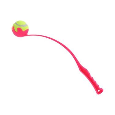 Imagem de Conjunto Lançador De Bolas De Tênis Ergonômico E Durável Para Pets, Br