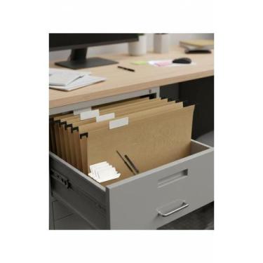 Imagem de Pastas Suspensas Kraft 50 Unid. Organização Profissional - Congratulat