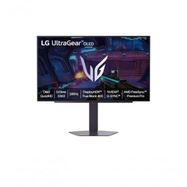 Imagem de Monitor LG OLED UltraGear 27", 240Hz, QHD 2K, 0.03ms (GtG), HDR True B