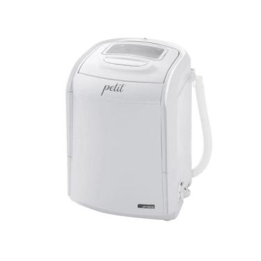 Imagem de Mini Lava Roupas Petit 1,2 kg - Praxis Eletrodomésticos, Branco, 110V