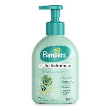 Imagem de Loção Hidratante Corporal Para Bebês Pampers 200ml