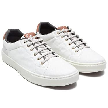 Imagem de Sapatênis Casual Masculino Cadarço Costuras e Sola Borracha Confortavel