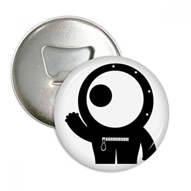 Imagem de Emblema Multifuncional Universe Alien Monster Cyclops Alien Abridor de Garrafas