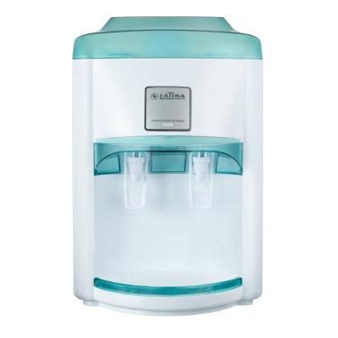 Imagem de Purificador de Água Latina PA355 com Sistema de Refrigeração por Compressor Branco com Verde