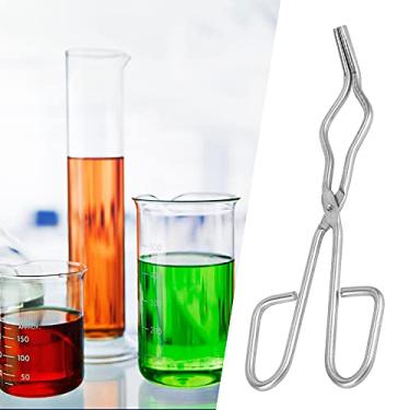 Imagem de Pinça de cadinho de aço inoxidável de classe aeronáutica de para ciência 450 mm/17,72 pol (200 mm)