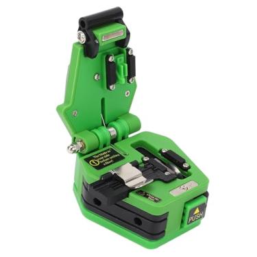 Imagem de Clivador de fibra, Cortador de fibra óptica de alta precisão com 16 pontos de corte e 48.000 cortes, Cortador de fibra óptica multifuncional para cabos de 0,25 mm e 0,9 mm