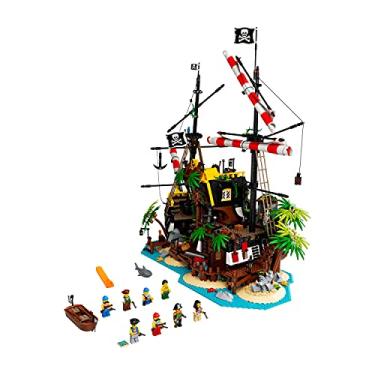 Imagem de LEGO Ideas Pirates of Barracuda Bay 21322 Building Kit, Cool Pirate Shipwreck Model with Pirate Action Figures for Play and Display, Makes a Great Birthday (2,545 Pieces)