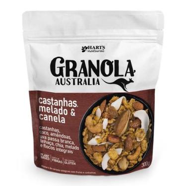 Imagem de Granola Australia com Castanhas, Melado & Canela Hart's Natural 300g