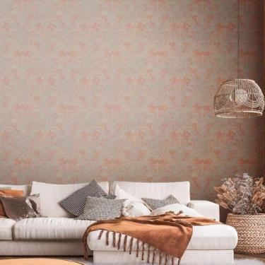 Imagem de Papel de Parede Metropolitan Stories 3 Arabesco Rosa 391192MS - AS CRE