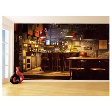 Imagem de Papel De Parede 3D Alimentos Bar Adega Bebidas 3,5M Al542 - Você Decor
