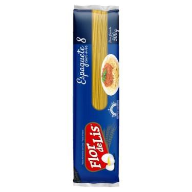 Imagem de Macarrão Com Ovos Espaguete Flor De Lis Pacote 500g - Flor de Liz