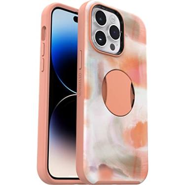 Imagem de OtterBox Capa OTTERGRIP série Symmetry para iPhone 14 Pro Max - pêssegos (laranja)