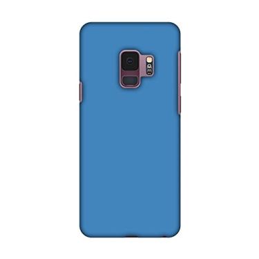 Imagem de Amzer Capa rígida de encaixe fino com cabo USB tipo C e kit de limpeza de tela para Samsung Galaxy S9 - cor azul olímpico HD, capa traseira ultra leve