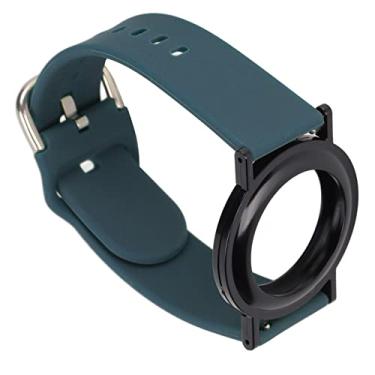 Imagem de Pulseira de Silicone para Localizador IOS, Proteção de Segurança, Material Premium, Com Desempenho Conveniente e Prático e Estável para Crianças Pequenas,