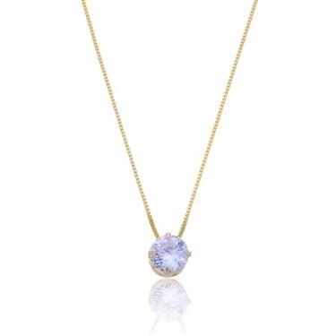 Imagem de Colar Ponto de Luz Banhado a Ouro