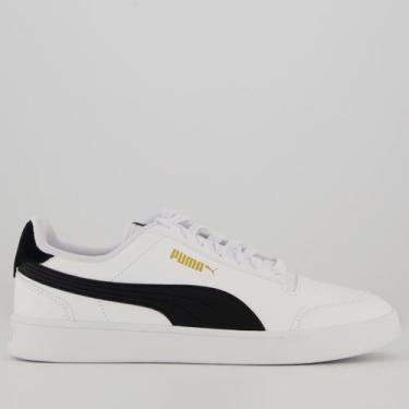 Imagem de Tênis Puma Shuffle Branco e Preto, 36