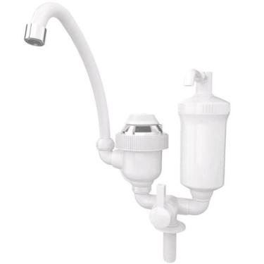 Imagem de Torneira Elétrica de Bancada com filtro Água  3T 220V 4400W TFB244 - S
