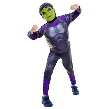 Imagem de Fantasia Hulk - Ultimato - Luxo - Infantil Tamanho P