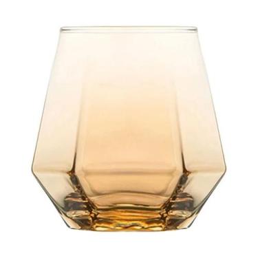 Imagem de Copo De Uísque Hexagonal De 320ml 11oz Personalizado Para Coquetel Suc