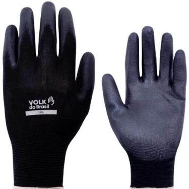 Imagem de Luva Segurança Proteçao Tatil Black Volk EPI CA 30916 - VOLK DO BRASIL