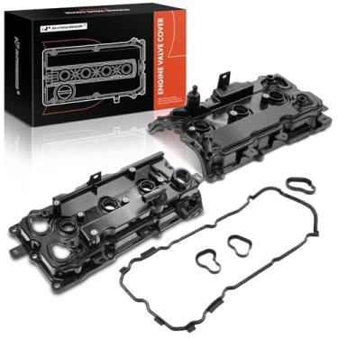 Imagem de A-Premium Tampa de válvula de motor compatível com Infiniti QX60 Nissan Altima Murano Pathfinder 2015-2017 Maxima 2009-2017 V6 3,5L Gasolina DOHC Conjunto de 2 peças