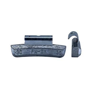 Imagem de Gallardo Tire Products | A roda com clipe de zinco da série FN pesa 30 gramas. | Resistente | para aros de liga na maioria dos veículos japoneses. (25 peças/pacote)